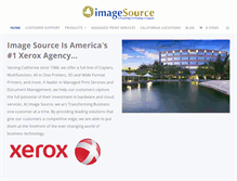 Tablet Screenshot of imagesourceusa.com